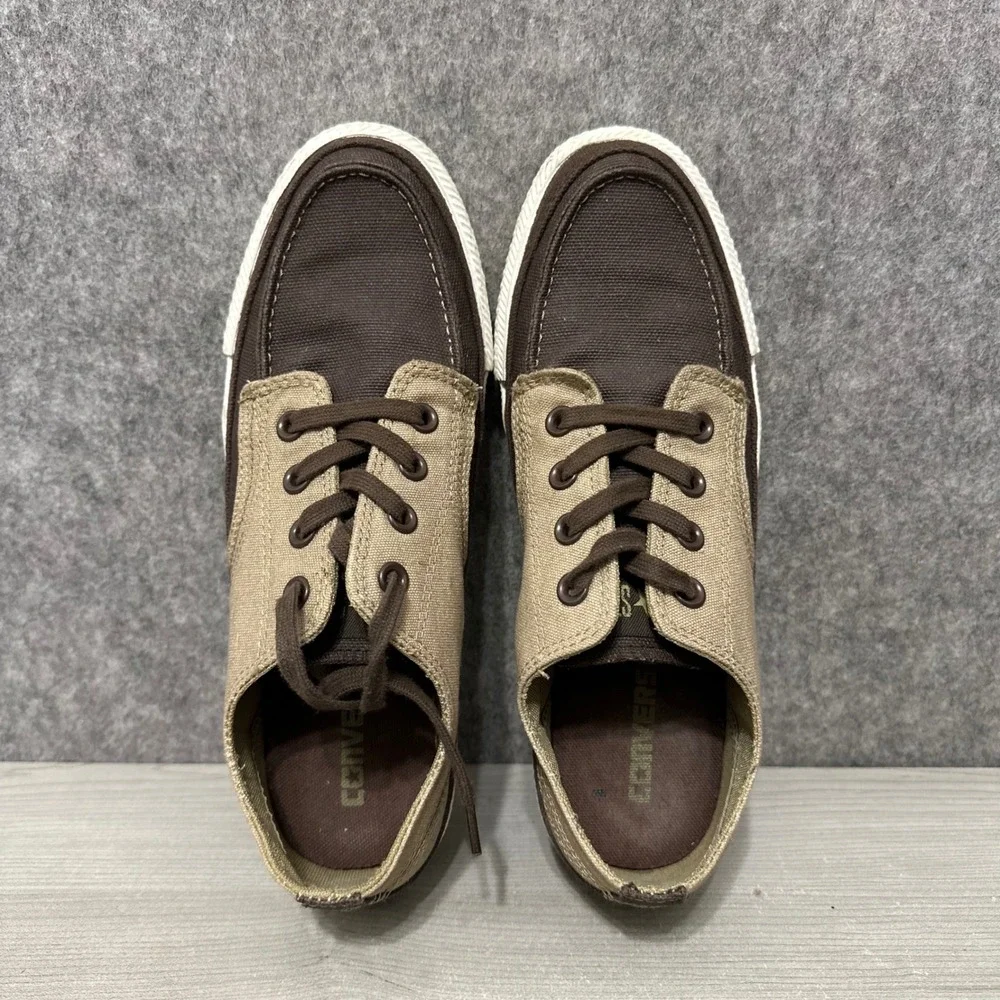 Converse Chuck Taylor All Star Malden‎ Street Womens 9 Brown Tan Low Sneakers
